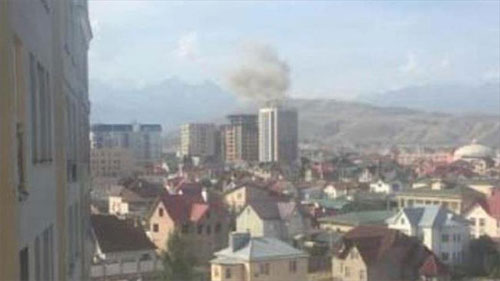 Explosión cerca de la embajada china en Kirguistán